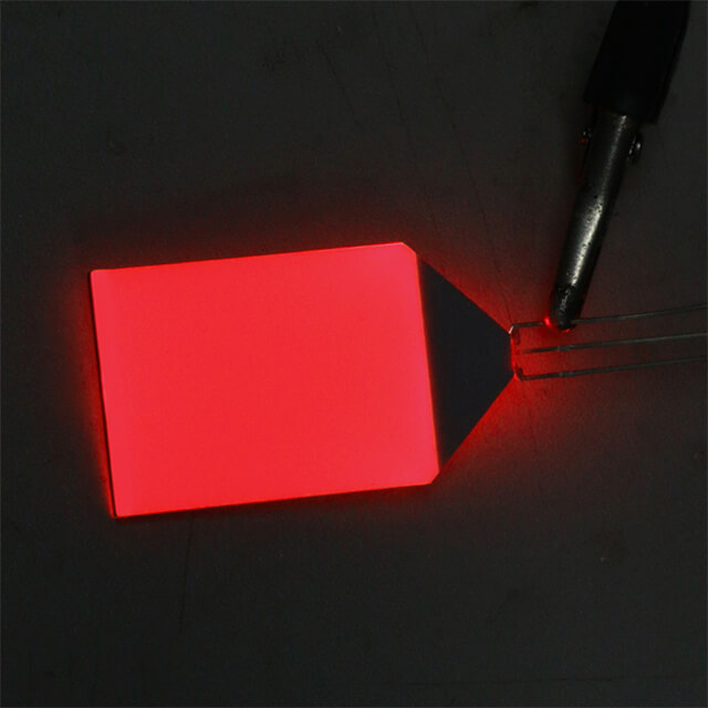 Retroiluminación LED roja